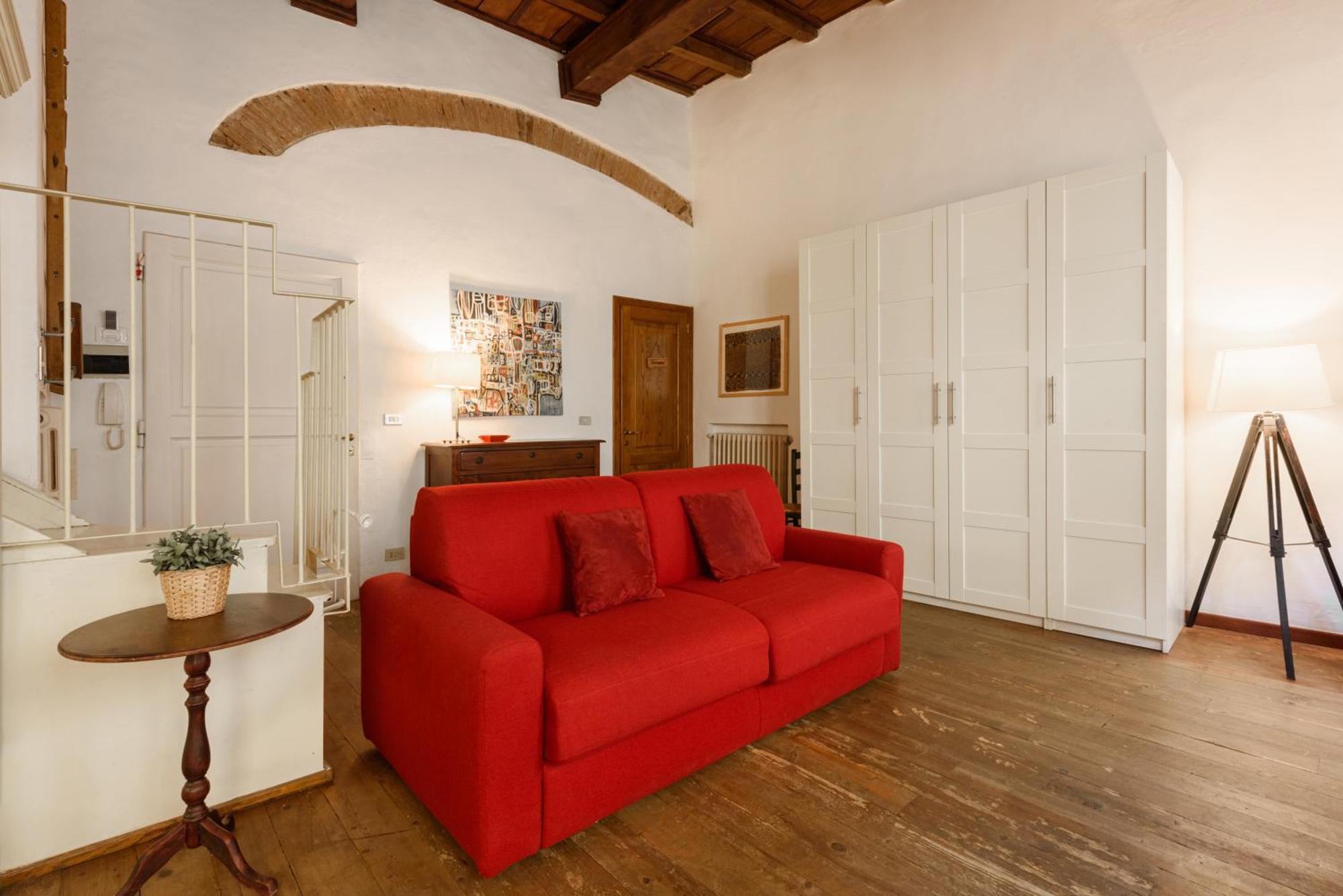 Ferienwohnung Lambertesca Loft Florenz Exterior foto